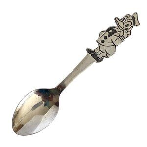 Donald Duck Walt Disney Stainless Children Spoon 5.6 Inch Made In Japan By Donny